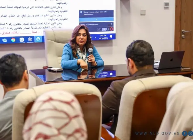 وزيرة التنمية المحلية تعلن انطلاق برامج وانشطة الاسبوع التدريبي الـ 23 لمدة 4 ايام بمركز سقارة