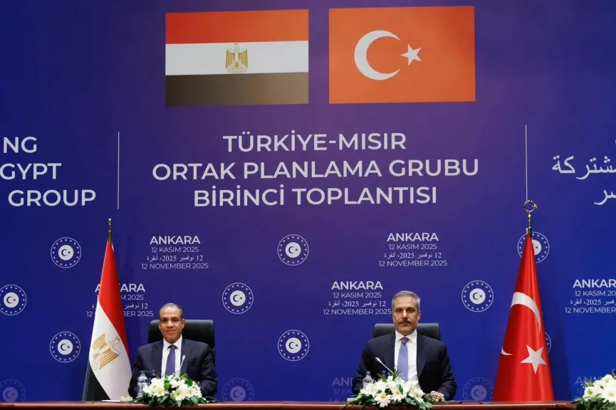 وزيرا الخارجية المصري والتركي يشاركان في اجتماع مجموعة التخطيط المشتركة بأنقرة