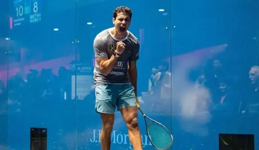 يوسف إبراهيم يتأهل لنهائي بطولة الصين المفتوحة للإسكواش 2025