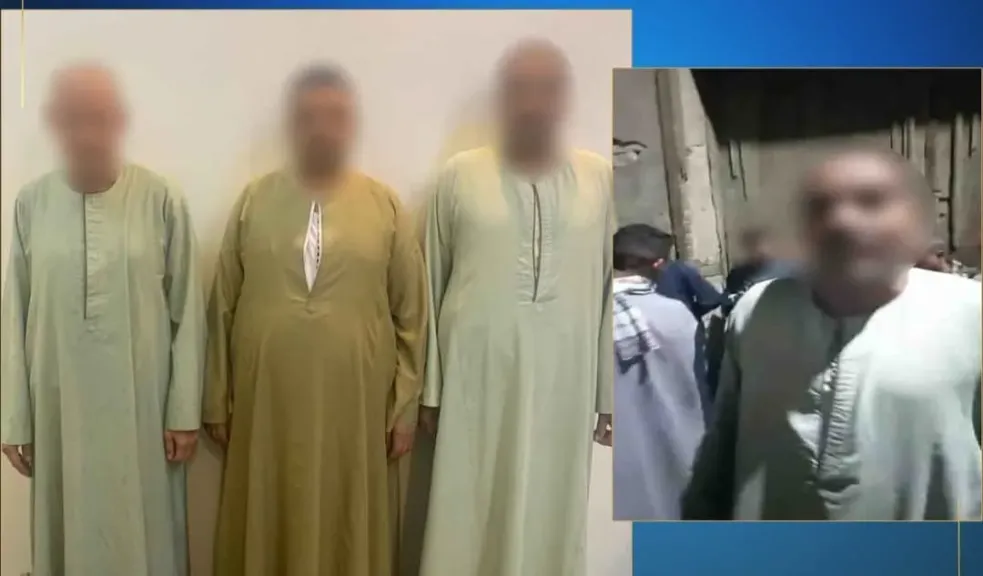 القبض علي 3 أشخاص ظهروا في مقطع فيديو تحدثوا فيه عن ”تزوير الانتخابات” بالمنيل