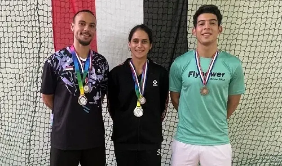 مصر تحصد 3 ميداليات ببطولة زامبيا الدولية للريشة الطائرة