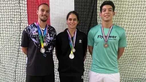 مصر تحصد 3 ميداليات ببطولة زامبيا الدولية للريشة الطائرة