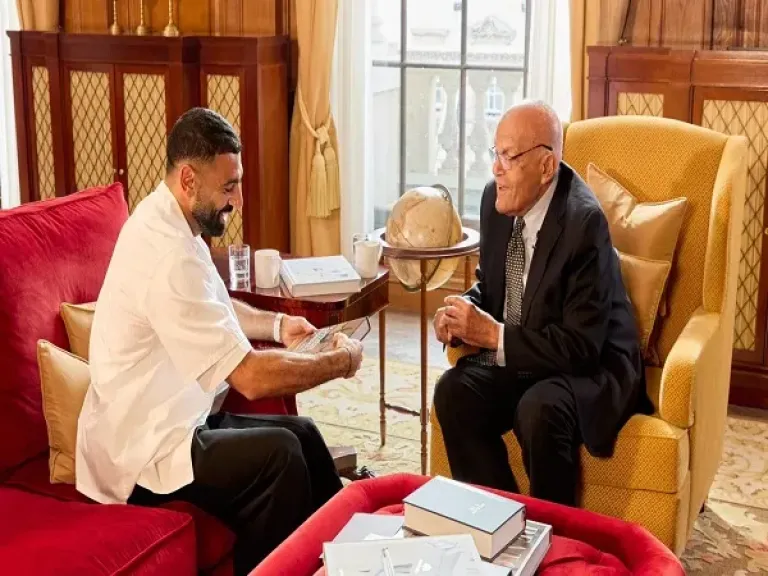 صلاح: فخور بلقائي مع مجدي يعقوب.. ووالدي صاحب الفضل الأول في مسيرتي