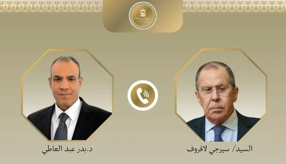 وزير الخارجية ونظيره الروسي يبحثان مشاورات مشروع القرار بمجلس الأمن بشأن التطورات في غزة