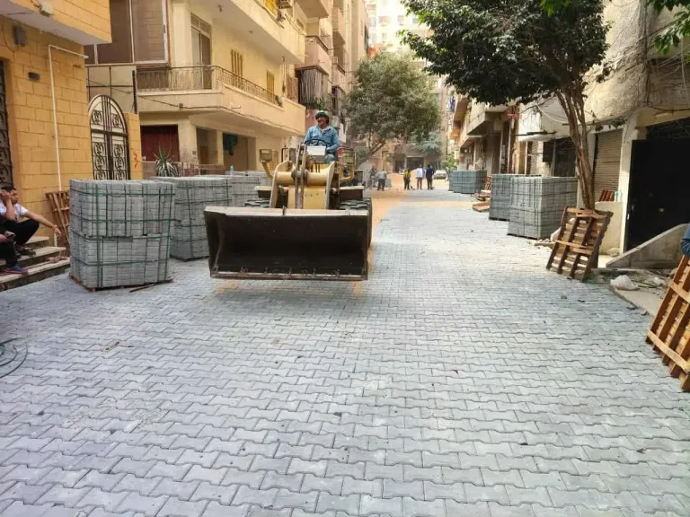 محافظة الجيزة: بدء أعمال التطوير بمتفرعات شارع سهل حمزة بحي الطالبية