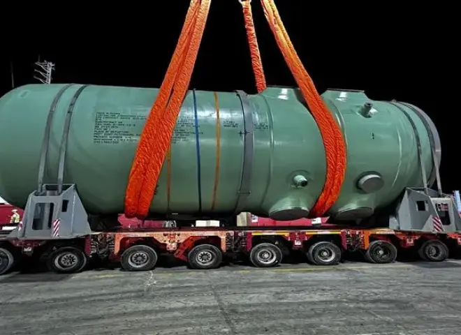 تركيب وعاء ضغط الوحدة الأولى اليوم.. محطات مهمة في تنفيذ مشروع الضبعة النووي