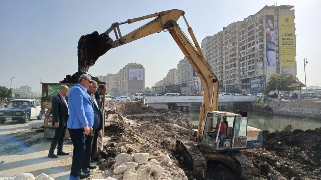 بنسبة تنفيذ 66%.. محافظ الغربية يتابع أعمال إنشاء كورنيش محور محلة منوف بطنطا