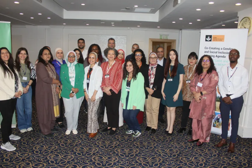 خبراء المجموعة الاستشارية للمساواة بين الجنسين تضع أجندة مشتركة لأنظمة الغذاء في الشرق الأوسط وشمال افريقيا