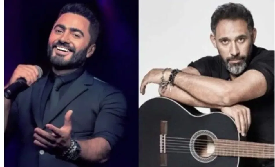 عمرو مصطفى يدعم تامر حسني بعد أزمته الصحية