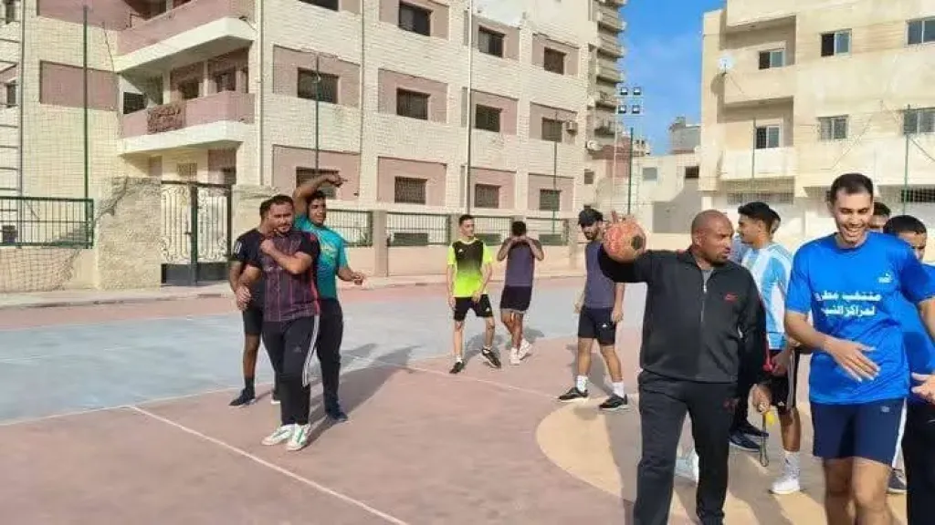 الشباب والرياضة: التصفيات التمهيدية لاختيار منتخب مطروح لكرة اليد ضمن دوري مراكز الشباب