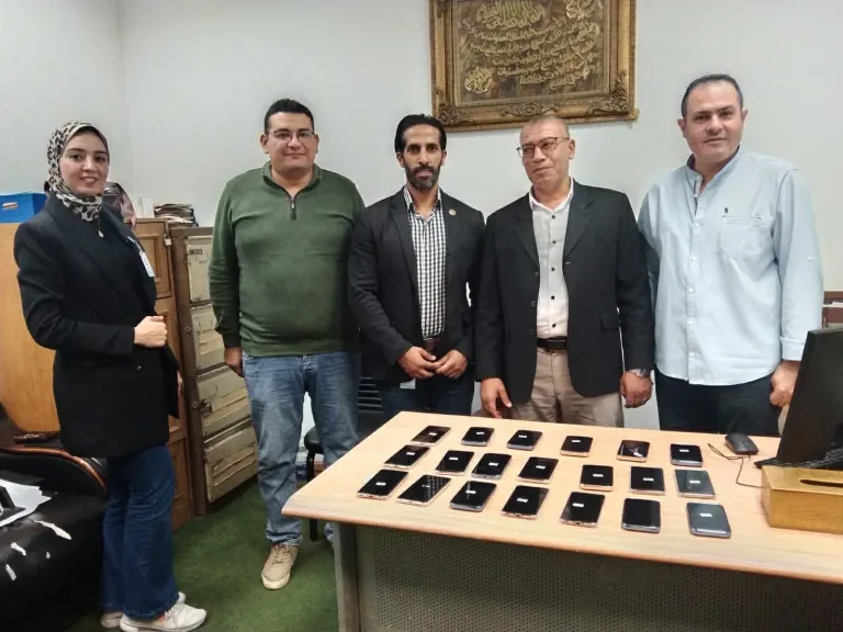 جمارك مطار الإسكندرية الدولي تضبط محاولتي تهريب عدد من الهواتف المحمولة