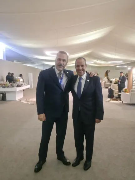 وزير الخارجية يلتقي نظيره التركي بمجموعة العشرين للتباحث حول زيارة أردوغان للقاهرة