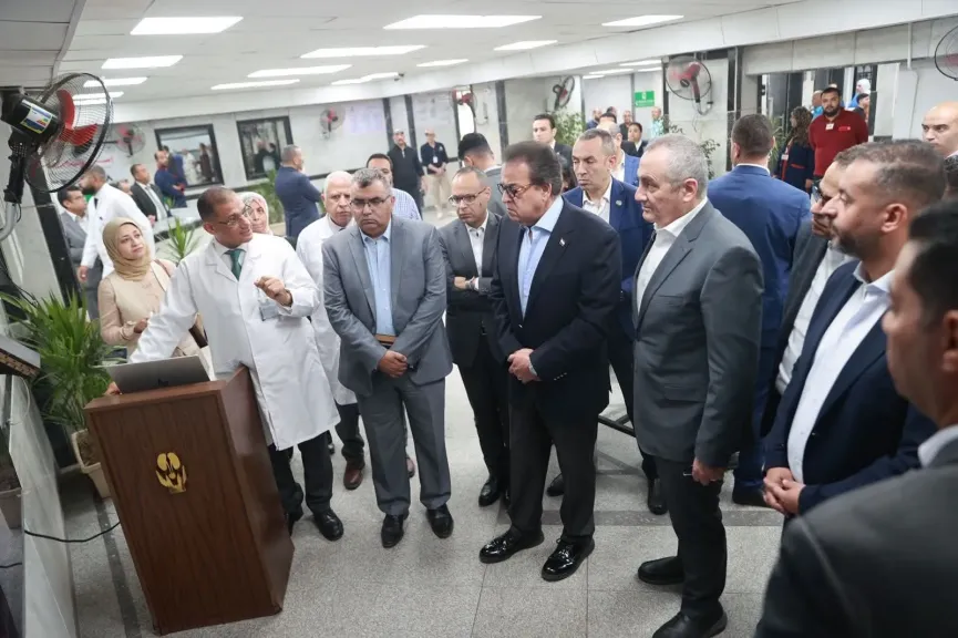 رئيس هيئة المستشفيات والمعاهد التعليمية:تطوير أقسام الاستقبال والطوارىء ضرورة حتمية لاستيعاب الزيادة المضطردة