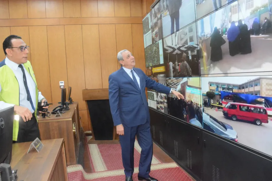 محافظ الغربية يتابع توافد الناخبين على مدار الساعة ويدعو المواطنين للمشاركة في الانتخابات