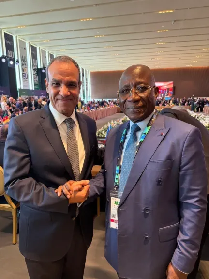 وزير الخارجية يلتقي نظيره الإيفواري لبحث تعزيز العلاقات الثنائية وتنسيق المواقف في القضايا ذات الاهتمام المشترك