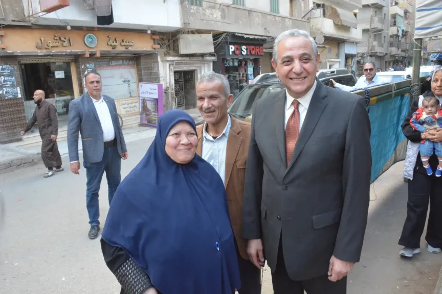 محافظ الغربية يواصل متابعته الميدانية في اليوم الثاني لانتخابات مجلس النواب