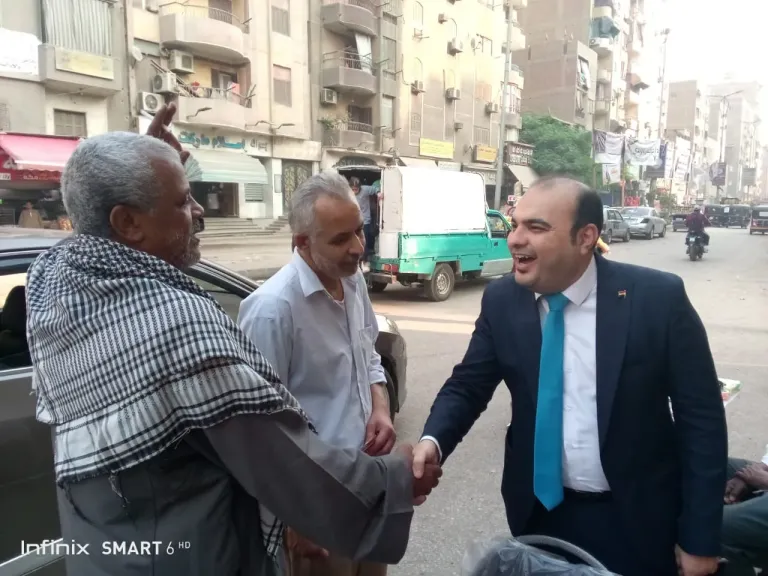 مرشح حزب العدل بالطالبية والعمرانية ... أعتمد طرق الأبواب ورفض المال السياسي