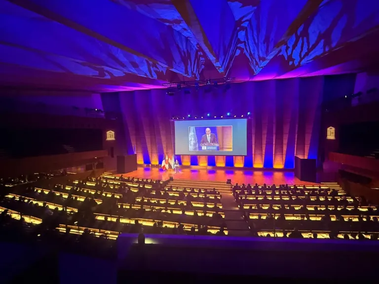 الرئيس التنفيذي لهيئة المتحف المصري الكبير يشارك كمتحدث رئيسي ضمن فعالية ثقافية بمنظمة اليونسكو عن المتحف