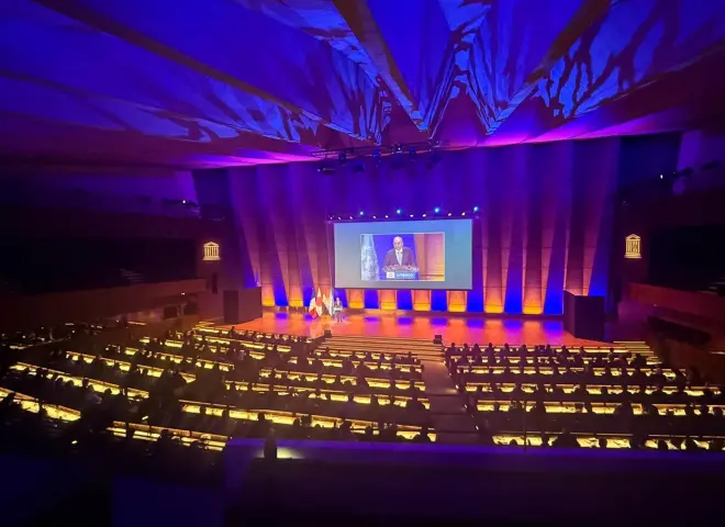 الرئيس التنفيذي لهيئة المتحف المصري الكبير يشارك كمتحدث رئيسي ضمن فعالية ثقافية بمنظمة اليونسكو عن المتحف