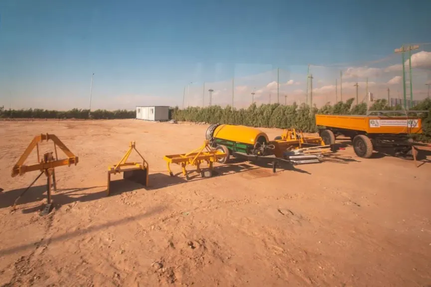 ”الريف المصري الجديد” توفر معدات ميكنة زراعية لخدمة مزارعي منطقة الطور