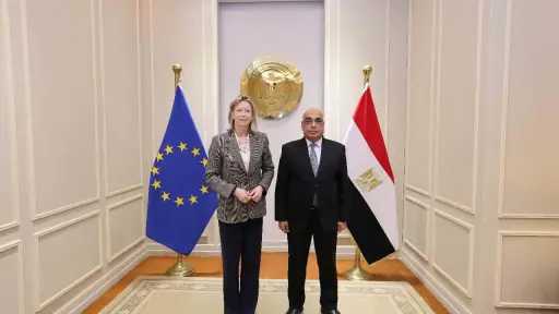 وزير العدل يستقبل ممثلة الاتحاد الأوربي لحقوق الإنسان لبحث التعاون