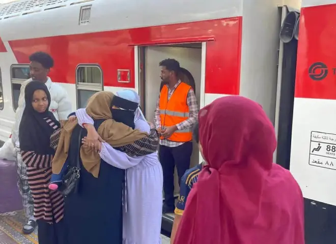 هيئة السكك الحديدية تسير الرحلة الـ34 ضمن مشروع العودة الطوعية للأشقاء السودانيين