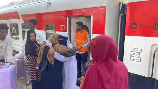 هيئة السكك الحديدية تسير الرحلة الـ34 ضمن مشروع العودة الطوعية للأشقاء السودانيين