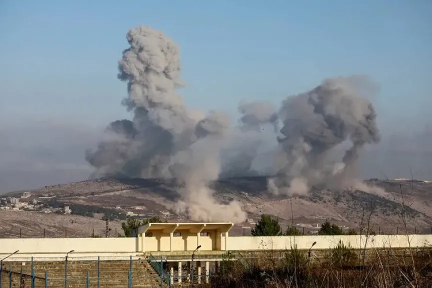 جيش الاحتلال يزعم الهجوم على بنى تحتية تابعة لحزب الله في مناطق مختلفة بجنوب لبنان