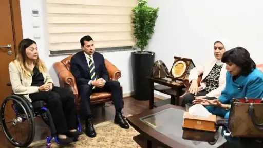 القومي للأشخاص ذوي الإعاقة يبحث مع وزير الشباب والرياضة إمكانية دمج احتفالية اليوم العالمي لذوي الإعاقة ضمن فعاليات قادرون باختلاف