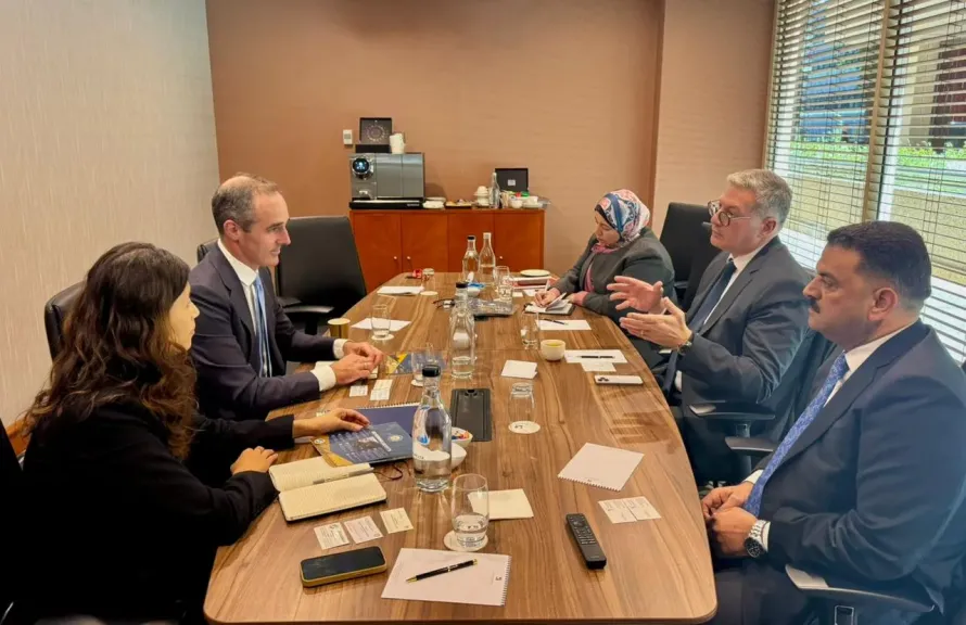 وزير البترول يبحث التعاون مع شركة ستافريانو للاستشارات المالية لتوفير سبل التمويل لمشروعات التعدين