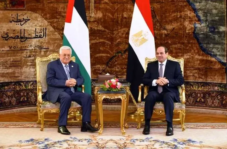 السيسي يبعث خطابا لعباس في يوم التضامن: مصر ثابتة في دعم القضية الفلسطينية وإعادة إعمار غزة