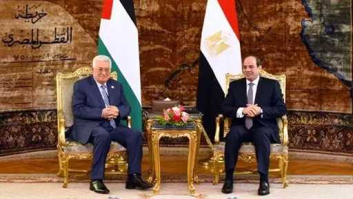 السيسي يبعث خطابا لعباس في يوم التضامن: مصر ثابتة في دعم القضية الفلسطينية وإعادة إعمار غزة