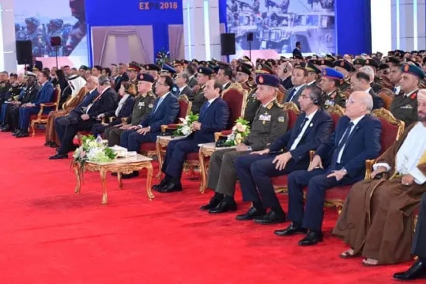 الرئيس السيسي يفتتح معرض الصناعات الدفاعية والعسكرية إيديكس 2025‎