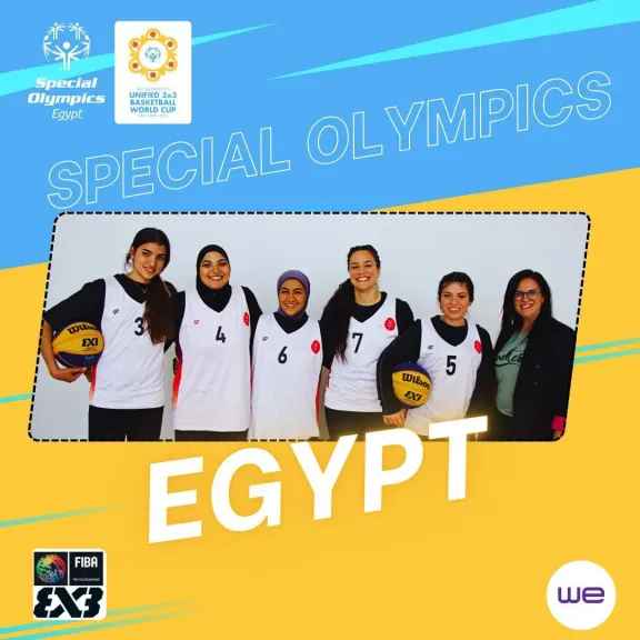 البعثة المصرية تدخل معسكرًا مغلقا استعدادًا للسفر إلى بورتوريكو للمشاركة في كأس العالم لكرة السلة الموحدة 3x3 للأولمبياد الخاص