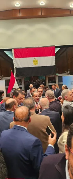 وزير الخارجية يلتقي بأعضاء الجالية المصرية في ألمانيا