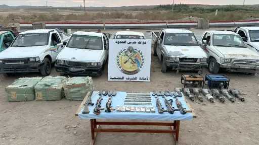 بقيمة 2 مليار جنيه قوات حرس الحدود تضبط مخدرات وأسلحة قبل دخولها البلاد