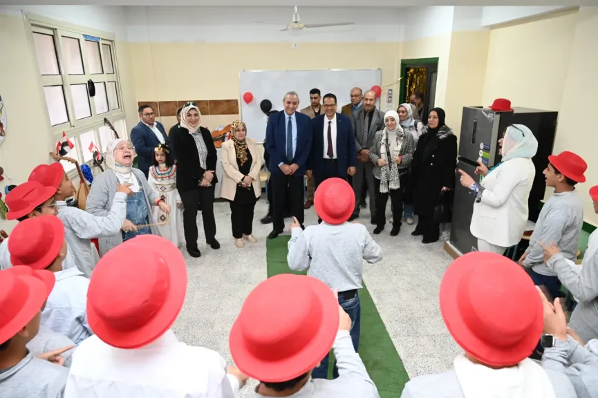 محافظ الغربية يفتتح مدرسة التوفيق الإعدادية بنين بالمحلة بتكلفة 21 مليوناً و620 ألف جنيه