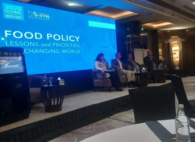 الاحتفال بمرور ١٠ سنوات على افتتاح مكتب المعهد الدولي لبحوث السياسات الغذائية في القاهرة