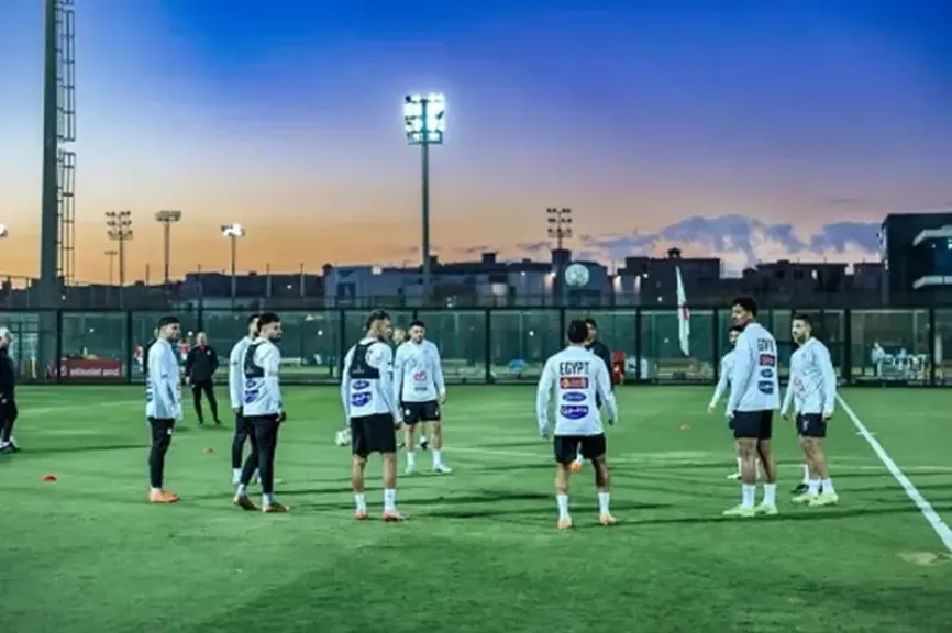 منتخب مصر يخوض تدريبا مسائيا استعدادا لأمم أفريقيا
