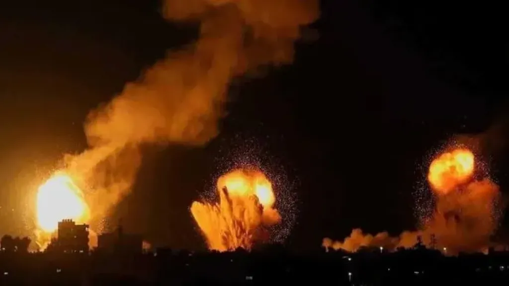 قصف جوي ومدفعي إسرائيلي على أنحاء متفرقة من غزة