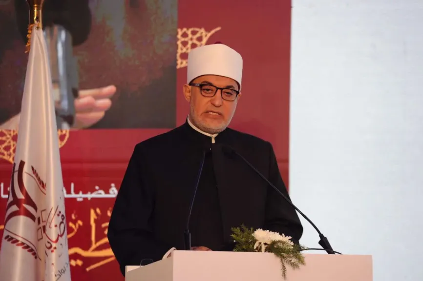 مفتي الجمهورية: الإفتاء تحملت مسئوليتها تجاه القضية الفلسطينية ومثلت حائط صد منيعا أمام التهجير