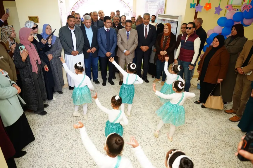 محافظ مطروح يفتتح أعمال تطوير مدرسة العبور بالكيلو 7