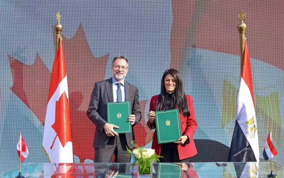المشاط والسفير الكندي بمصر يوقّعان 3 مشروعات جديدة لتمكين المرأة وتعزيز الأمن الغذائي بمنحة 552 مليون جنيه