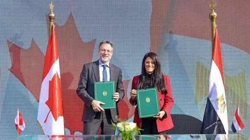 المشاط والسفير الكندي بمصر يوقّعان 3 مشروعات جديدة لتمكين المرأة وتعزيز الأمن الغذائي بمنحة 552 مليون جنيه