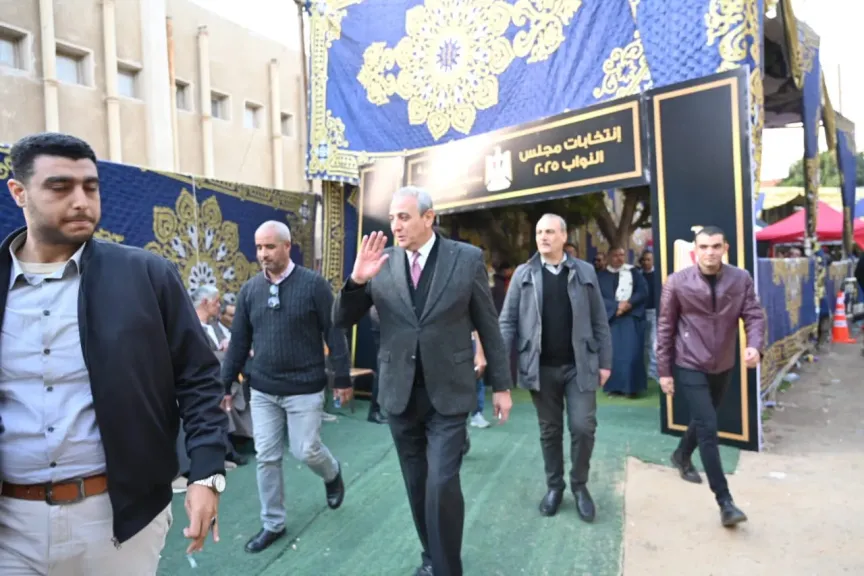 محافظ الغربية يتابع ميدانيا لجان جولة الإعادة بقرى مركز طنطا