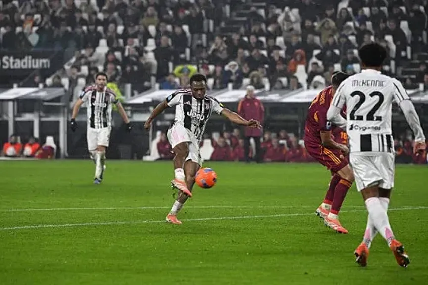 يوفنتوس يفوز على روما ويقترب من المربع الذهبي للدوري الإيطالي