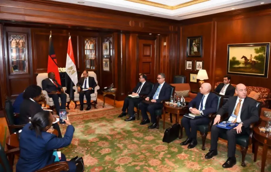 وزير الخارجية يلتقي نظيره المالاوي