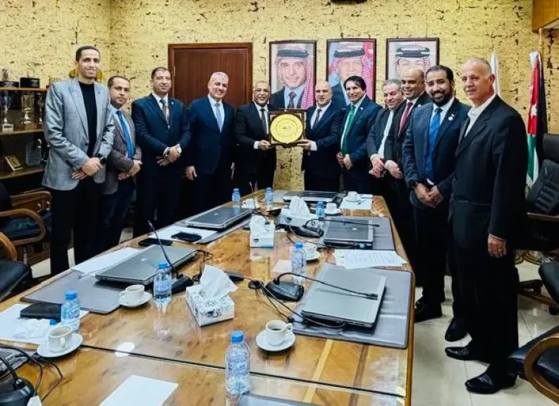 نقابة البترول تختتم زيارتها إلي الأردن