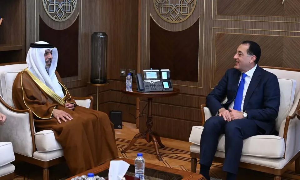 رئيس الوزراء يستقبل سفير دولة الإمارات العربية المتحدة لدى مصر