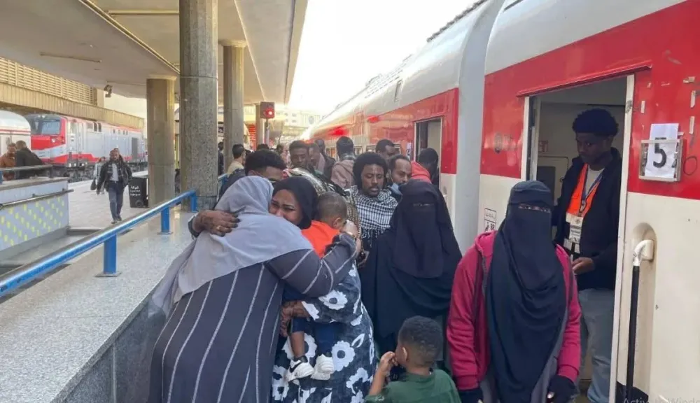 السكة الحديد: تسيير الرحلة الـ41 لنقل الأشقاء السودانيين ضمن مشروع العودة الطوعية